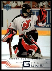 2001-02 Upper Deck Young Guns Scott Clemmensen #433 Rookie New Jersey